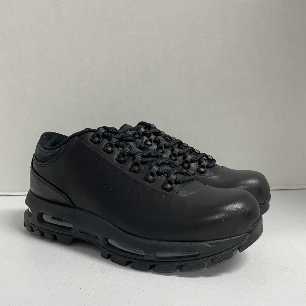 Nike Air Max Goadome Low Black IQ0641 001 Size 8.5 Low Top Boot Leather Winter